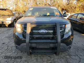 2014 Ford Utility Police Interceptor with VIN 1FM5K8ARXEGB85681, listed as a Copart auction lot 86910354 with 194,050 mi miles and Clean Title. Bid and sale history available at carsss.com. Image 5.