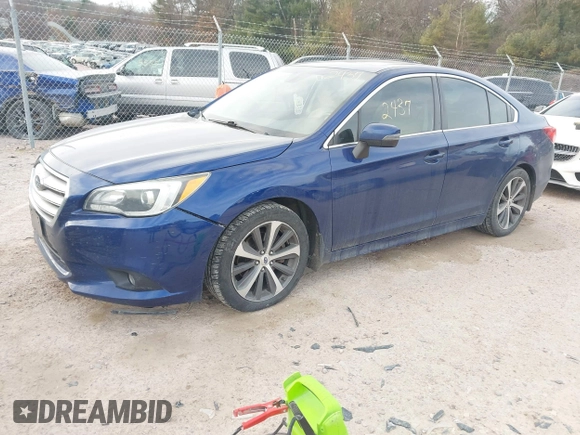 2017 Subaru Legacy Limited with VIN 4S3BNEN63H3012786, listed as a IAAI auction lot 41422437 with 1 mi miles. Bid and sale history available at carsss.com. Image 20.