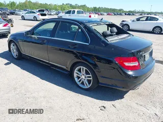 2013 Mercedes-Benz C-Class C 250 Sport with VIN WDDGF4HB5DA862291, listed as a IAAI auction lot 42019950 with Not Provided miles. Bid and sale history available at carsss.com. Image 3.
