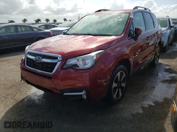 2018 Subaru Forester Limited with VIN JF2SJARC4JH537726, listed as a Copart auction lot 64922082 with 0 mi miles. Bid and sale history available at carsss.com. Image 2.