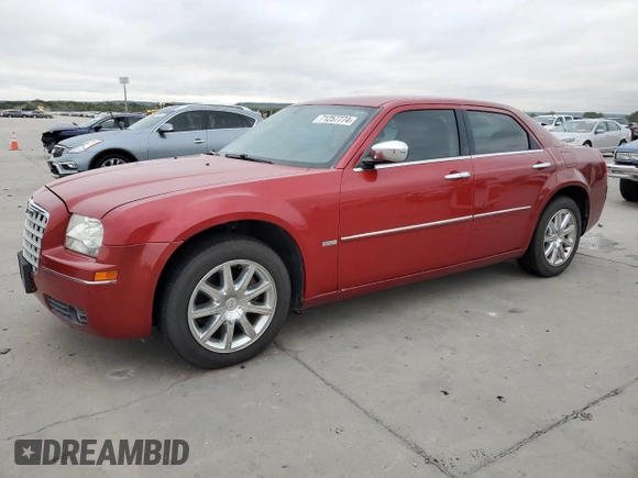 2010 Chrysler 300 Touring with VIN 2C3CA5CV8AH154245, listed as a Copart auction lot 71257774 with 121,489 mi miles and Salvage Title. Bid and sale history available at carsss.com. Image 1.