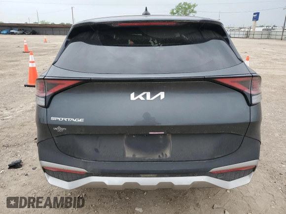 2024 Kia Sportage LX with VIN KNDPU3DF7R7237883, listed as a Copart auction lot 51600015 with 21,810 mi miles and Salvage Title. Bid and sale history available at DreamBid. Image 6.