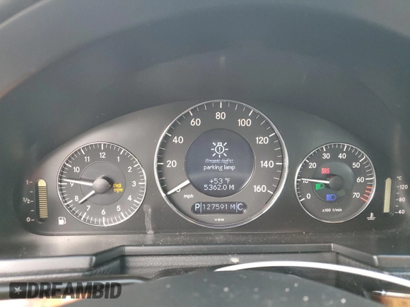2007 Mercedes-Benz E 350 z VIN WDBUF56X47A983043, wystawiony jako Copart lot #42838625 z przebiegiem 127 591 mil mil oraz Szkoda całkowita • Salvage title. Historia ofert i sprzedaży dostępna na DreamBid. Obrazek 9.