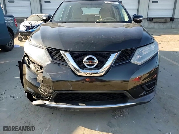 2015 Nissan Rogue S with VIN KNMAT2MT9FP515042, listed as a Copart auction lot 47737685 with 75,499 mi miles and Non Repairable. Bid and sale history available at carsss.com. Image 12.