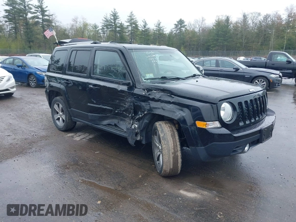 2017 Jeep Patriot High Altitude z VIN 1C4NJRFB9HD162469, wystawiony jako IAAI lot #42188220 z przebiegiem 29 056 mil mil oraz . Historia ofert i sprzedaży dostępna na DreamBid. Obrazek 1.