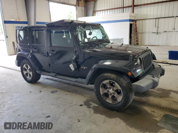 2016 Jeep Wrangler Unlimited Sahara с VIN 1C4HJWEG3GL235476, выставлен на аукционе Copart как лот 63342605 с пробегом 133 785 миль миль и Списание • Salvage title. История ставок и продаж доступна на DreamBid. Изображение 4.
