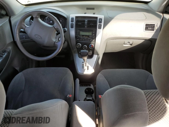 2006 Hyundai Tucson GLS with VIN KM8JN12D46U430686, listed as a Copart auction lot 76763504 with 145,104 mi miles and Salvage Title. Bid and sale history available at carsss.com. Image 8.