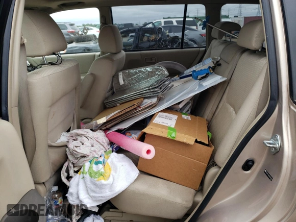 2005 Toyota Highlander with VIN JTEEP21A650087443, listed as a Copart auction lot 86704434 with Not Provided miles and Salvage Title. Bid and sale history available at DreamBid. Image 11.