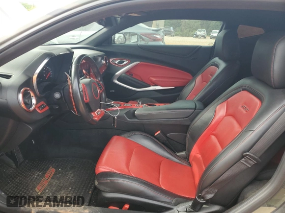 2019 Chevrolet Camaro 2SS с VIN 1G1FH1R75K0126438, выставлен на аукционе Copart как лот 55144625 с пробегом 80 827 миль миль и Списание • Salvage title. История ставок и продаж доступна на DreamBid. Изображение 7.