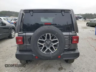 2025 Jeep Wrangler Sahara with VIN 1C4PJXEN9SW526216, listed as a Copart auction lot 86907844 with 921 mi miles and Clean Title. Bid and sale history available at DreamBid. Image 6.