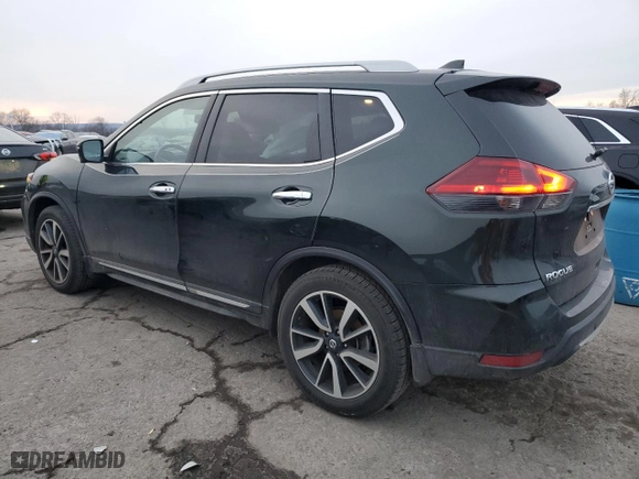2019 Nissan Rogue SV with VIN 5N1AT2MT7KC840320, listed as a Copart auction lot 43450065 with 15,880 mi miles and Salvage Title. Bid and sale history available at carsss.com. Image 2.