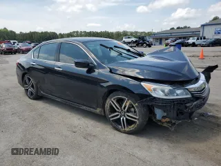 2016 Honda Accord Sport с VIN 1HGCR2F5XGA146915, выставлен на аукционе Copart как лот 57439755 с пробегом 163 780 миль миль и Списание • Salvage title. История ставок и продаж доступна на DreamBid. Изображение 4.