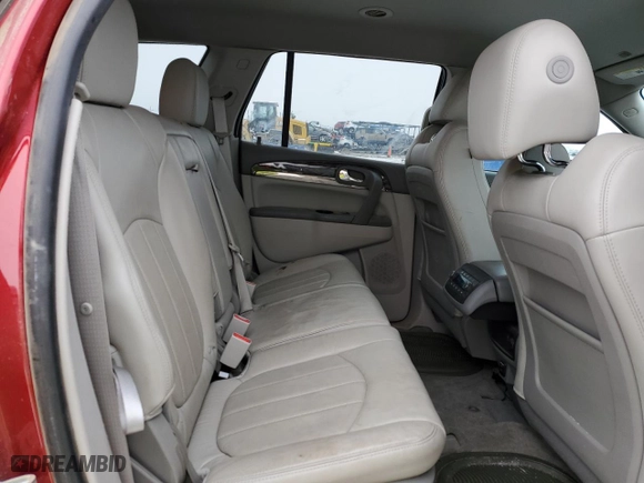 2014 Buick Enclave Premium with VIN 5GAKRCKD8EJ262013, listed as a Copart auction lot 45342105 with 124,564 mi miles and Salvage Title. Bid and sale history available at carsss.com. Image 11.