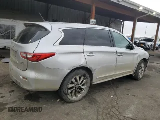 2015 Infiniti QX60 with VIN 5N1AL0MM4FC508712, listed as a Copart auction lot 48713135 with 112,647 mi miles and Salvage Title. Bid and sale history available at DreamBid. Image 3.