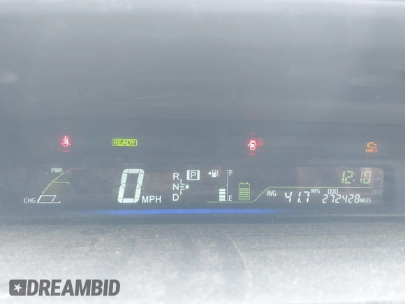 2013 Toyota Prius Two with VIN JTDZN3EU8D3248829, listed as a IAAI auction lot 41903284 with 272,428 mi miles and . Bid and sale history available at DreamBid. Image 7.