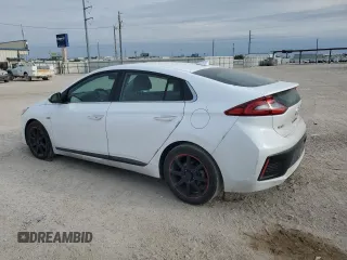 2018 Hyundai Ioniq Limited with VIN KMHC85LCXJU090806, listed as a Copart auction lot 52827895 with 87,976 mi miles and Salvage title. Bid and sale history available at DreamBid. Image 2.