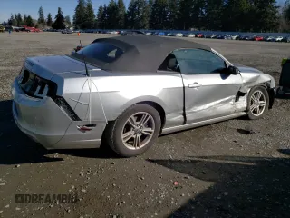 2014 Ford Mustang V6 with VIN 1ZVBP8EM6E5310711, listed as a Copart auction lot 46659955 with 120,145 mi miles and Salvage title. Bid and sale history available at DreamBid. Image 3.