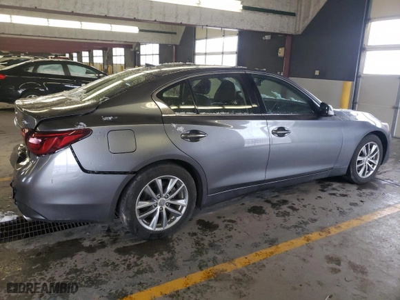 2021 Infiniti Q50 3.0t PURE with VIN JN1EV7AR7MM754298, listed as a Copart auction lot 37419854 with NaN miles. Bid and sale history available at carsss.com. Image 3.