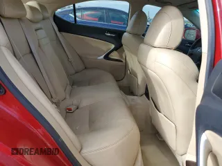 2006 Lexus IS 350 with VIN JTHBE262165010819, listed as a Copart auction lot 63596435 with 173,806 mi miles and Clean title. Bid and sale history available at DreamBid. Image 10.