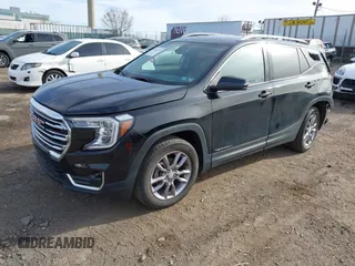 2022 GMC Terrain SLT with VIN 3GKALVEV4NL287760, listed as a IAAI auction lot 41837237 with 26,480 mi miles and . Bid and sale history available at DreamBid. Image 2.