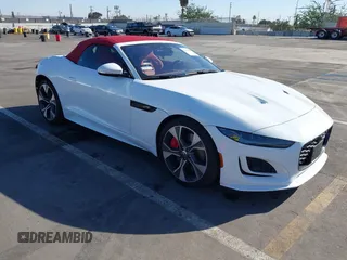 2024 Jaguar F-Type with VIN SAJDF5EE2RCK85802, listed as a IAAI auction lot 41074659 with 3,924 mi miles and . Bid and sale history available at DreamBid. Image 1.