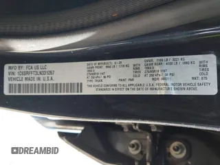2020 Ram 1500 Big Horn with VIN 1C6SRFFT3LN331267, listed as a IAAI auction lot 41922224 with 143,297 mi miles. Bid and sale history available at carsss.com. Image 9.