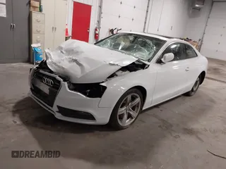 2015 Audi A5 Premium with VIN WAUCFAFR8FA028720, listed as a IAAI auction lot 39410245 with 68,002 mi miles. Bid and sale history available at carsss.com. Image 2.