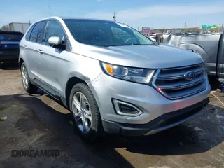 2017 Ford Edge Titanium with VIN 2FMPK4K93HBB89924, listed as a IAAI auction lot 41901181 with 108,619 mi miles. Bid and sale history available at carsss.com. Image 1.
