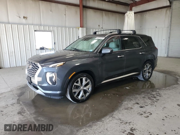 2021 Hyundai Palisade Limited z VIN KM8R5DHE6MU212704, wystawiony jako Copart lot #54051625 z przebiegiem 117 859 mil mil oraz Szkoda całkowita • Salvage title. Historia ofert i sprzedaży dostępna na DreamBid. Obrazek 1.