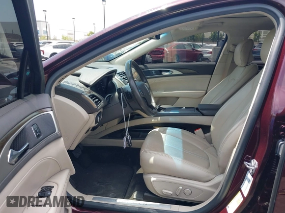 2017 Lincoln MKZ Reserve with VIN 3LN6L5E93HR619155, listed as a IAAI auction lot 42588411 with 60,140 mi miles and . Bid and sale history available at DreamBid. Image 5.