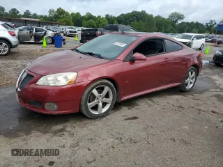 2008 Pontiac G6 GT with VIN 1G2ZH17N984289315, listed as a Copart auction lot 61216885 with 180,592 mi miles and Salvage title. Bid and sale history available at DreamBid. Image 1.