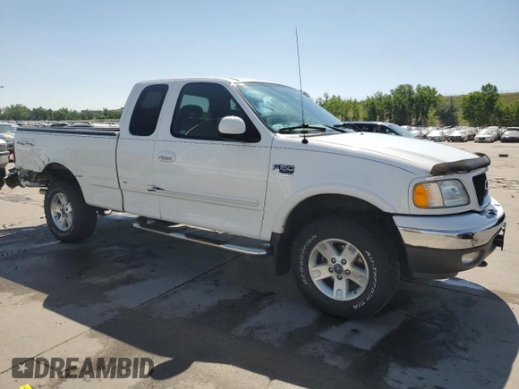 2003 Ford F-150 XL with VIN 1FTRX18L63NA76059, listed as a Copart auction lot 60846555 with 57,346 mi miles and Salvage title. Bid and sale history available at DreamBid. Image 4.