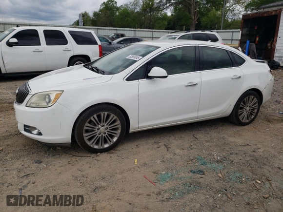 2013 Buick Verano with VIN 1G4PP5SKXD4247798, listed as a Copart auction lot 53808045 with 118,287 mi miles and Salvage title. Bid and sale history available at DreamBid. Image 1.