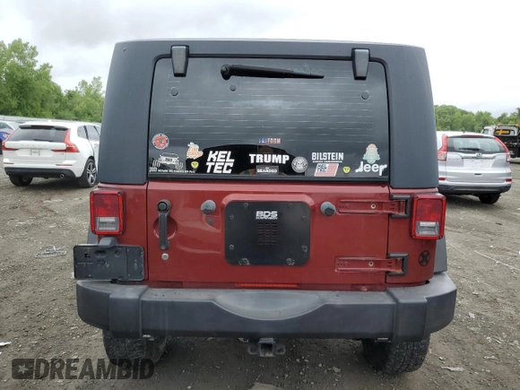 2007 Jeep Wrangler X z VIN 1J4FA24177L230692, wystawiony jako Copart lot #58485465 z przebiegiem 185 997 mil mil oraz Czysty tytuł • Clean title. Historia ofert i sprzedaży dostępna na DreamBid. Obrazek 6.