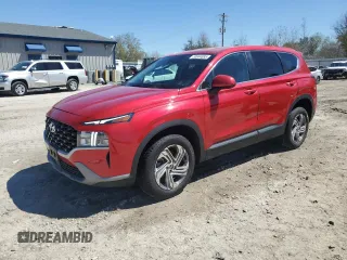 2022 Hyundai Santa Fe SE with VIN 5NMS1DAJ3NH443755, listed as a Copart auction lot 50044885 with 23,347 mi miles and Salvage Title. Bid and sale history available at carsss.com. Image 1.