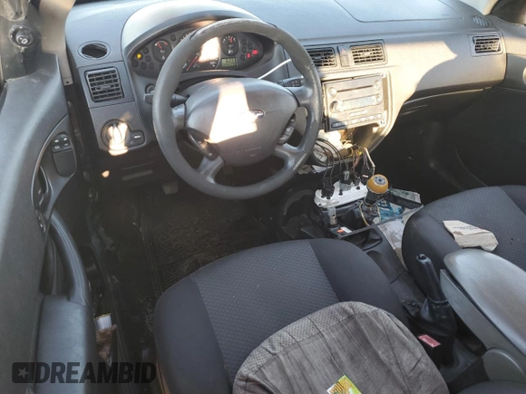 2007 Ford Focus S with VIN 1FAFP31N57W117622, listed as a Copart auction lot 45562335 with 232,209 mi miles and Salvage Title. Bid and sale history available at DreamBid. Image 8.