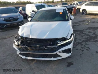 2024 Hyundai Elantra SEL with VIN KMHLM4DGXRU716972, listed as a IAAI auction lot 40711348 with 26,579 mi miles. Bid and sale history available at carsss.com. Image 12.