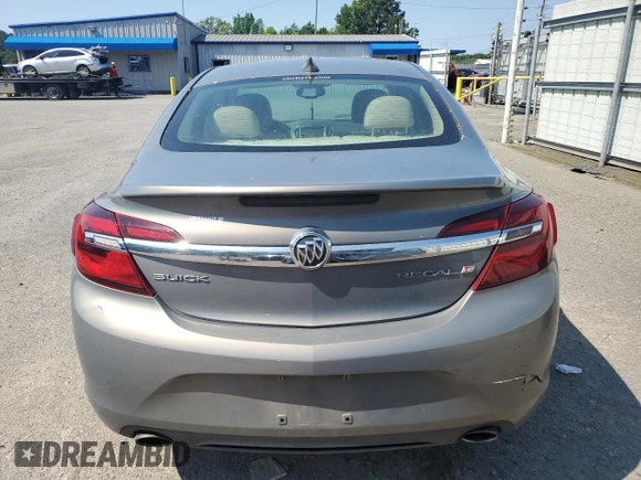 2017 Buick Regal Sport Touring with VIN 2G4GL5EX1H9175816, listed as a Copart auction lot 52460045 with 107,788 mi miles and Salvage title. Bid and sale history available at DreamBid. Image 6.