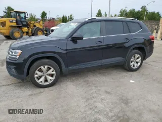 2018 Volkswagen Atlas SE with VIN 1V2CR2CA5JC582694, listed as a Copart auction lot 71221254 with 111,842 mi miles and Clean title. Bid and sale history available at DreamBid. Image 1.