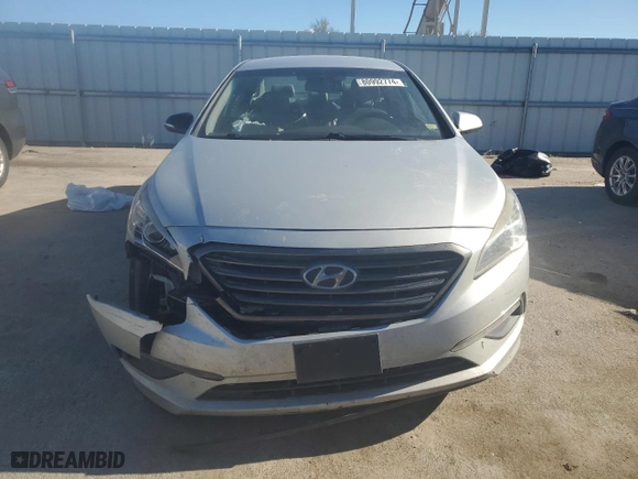 2015 Hyundai Sonata 2.4L Limited with VIN 5NPE34AF5FH155369, listed as a Copart auction lot 80992774 with 184,415 mi miles and Salvage Title. Bid and sale history available at carsss.com. Image 5.