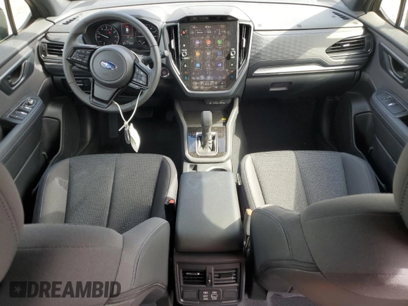 2025 Subaru Forester Premium с VIN JF2SLDBC7SH442858, выставлен на аукционе Copart как лот 59335765 с пробегом 2 555 миль миль и Списание • Salvage title. История ставок и продаж доступна на DreamBid. Изображение 8.