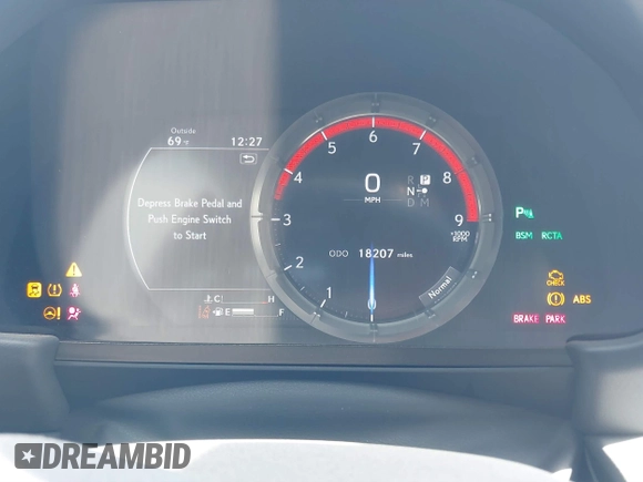 2022 Lexus LC 500h with VIN JTHBP5AY6NA105387, listed as a IAAI auction lot 41600455 with 18,207 mi miles and . Bid and sale history available at DreamBid. Image 7.