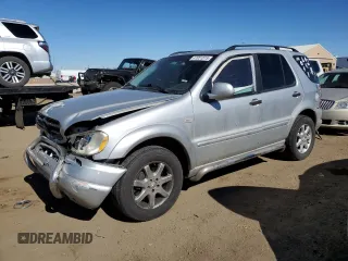 2000 Mercedes-Benz M 320/430/500 with VIN 4JGAB72E3YA172993, listed as a Copart auction lot 47051815 with 112,355 mi miles and Salvage title. Bid and sale history available at DreamBid. Image 1.