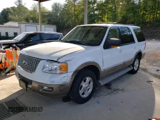 2004 Ford Expedition Eddie Bauer with VIN 1FMPU17L24LB89940, listed as a Copart auction lot 74082804 with 183,595 mi miles and Salvage Title. Bid and sale history available at carsss.com. Image 1.