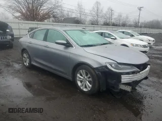 2015 Chrysler 200 Limited with VIN 1C3CCCAB3FN701427, listed as a Copart auction lot 50234785 with 108,512 mi miles and Salvage Title. Bid and sale history available at DreamBid. Image 4.
