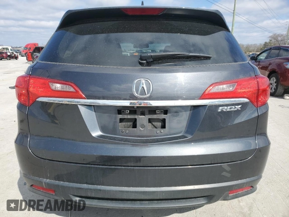 2014 Acura RDX Tech Pkg with VIN 5J8TB3H56EL015232, listed as a Copart auction lot 47569255 with 142,912 mi miles and Salvage Title. Bid and sale history available at carsss.com. Image 6.