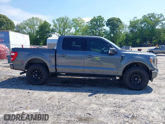 2023 Ford F-150 XL with VIN 1FTFW1E56PFA81788, listed as a IAAI auction lot 42226508 with 39,550 mi miles and . Bid and sale history available at DreamBid. Image 13.