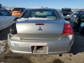 2006 Mitsubishi Galant ES with VIN 4A3AB36F46E065115, listed as a Copart auction lot 88971595 with 136,341 mi miles and Salvage Title. Bid and sale history available at DreamBid. Image 6.