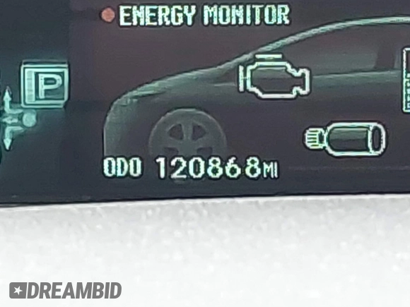 2013 Toyota Prius One with VIN JTDKN3DU8D0338101, listed as a IAAI auction lot 41684551 with 120,868 mi miles and . Bid and sale history available at DreamBid. Image 15.