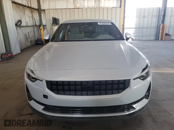 2022 Polestar 2 with VIN LPSED3KA9NL084187, listed as a Copart auction lot 81099294 with 9,661 mi miles and Salvage Title. Bid and sale history available at carsss.com. Image 5.